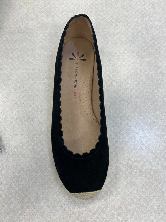 Shoes Flats Ballet By Isaac Mizrahi Live Qvc In Black, Size: 8