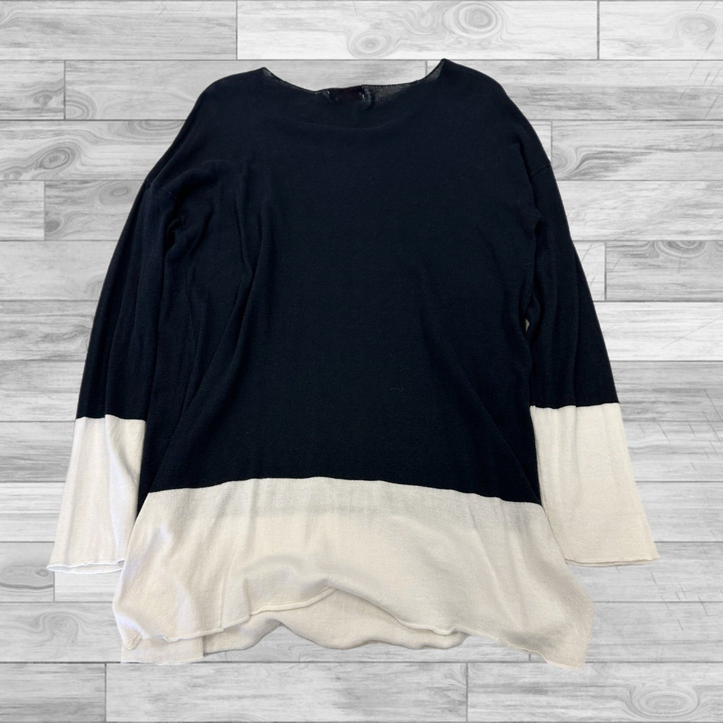 Top Long Sleeve Basic By Sweet Romeo In Black, Size: M