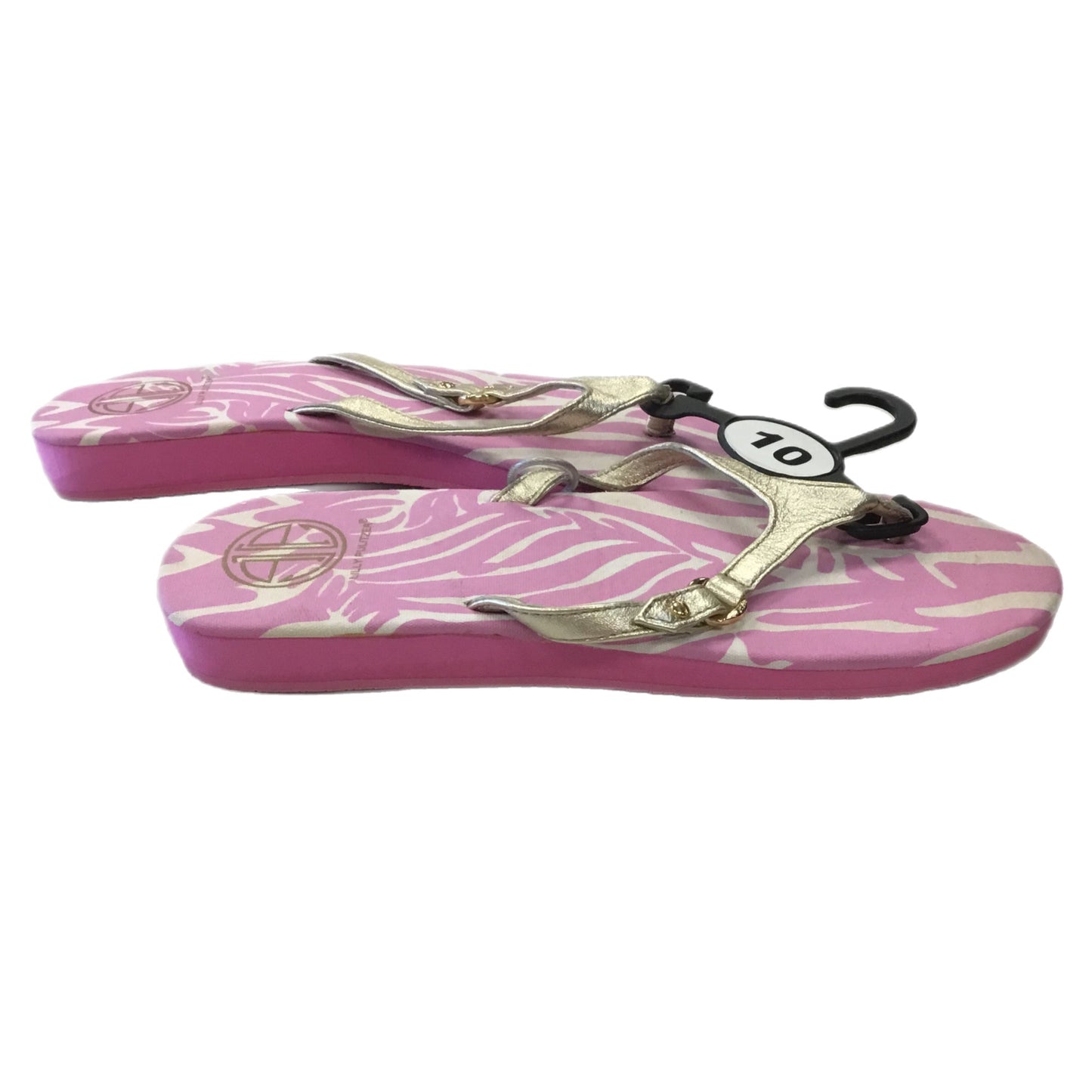 Sandals Flip Flops By Lilly Pulitzer In Pink, Size: 10.5