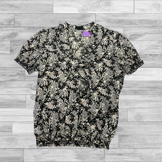 Top Short Sleeve By Sanctuary In Floral Print, Size: M