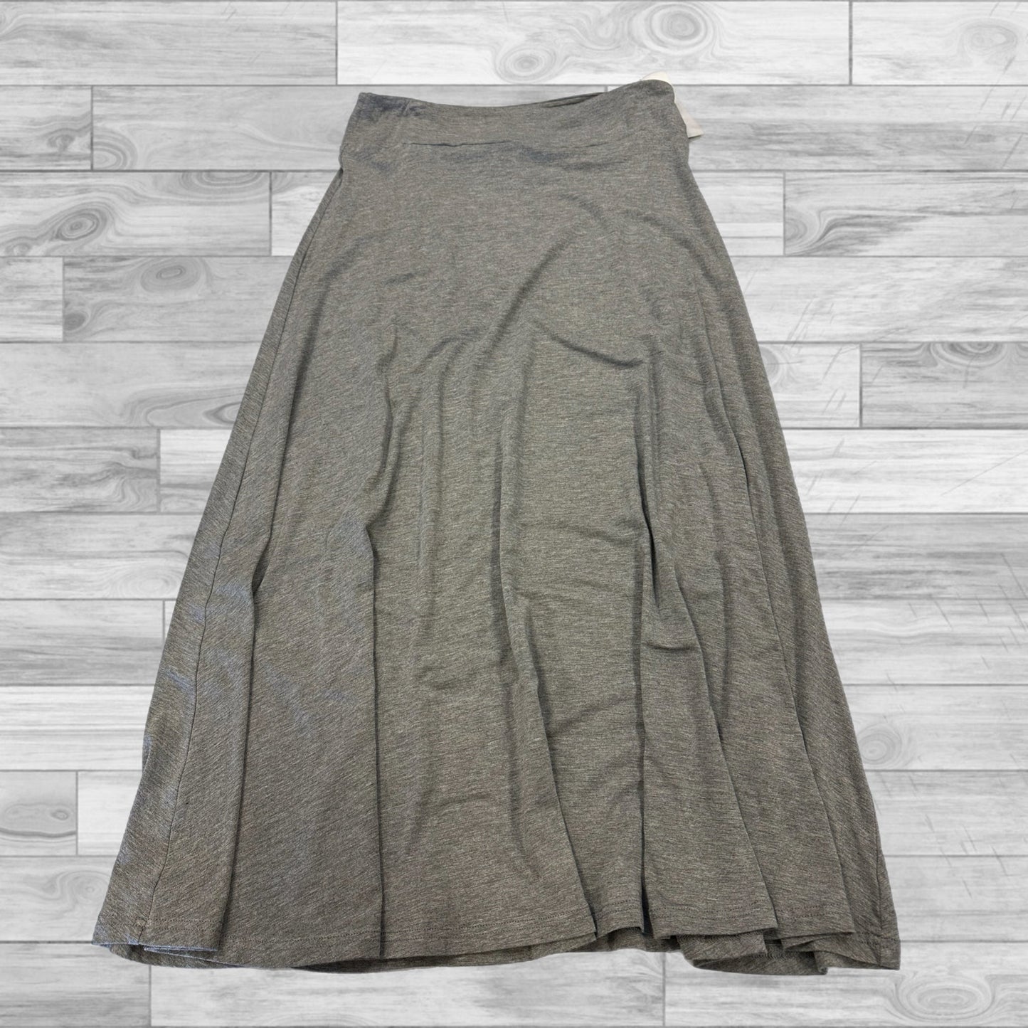 Skirt Maxi By Bay Studio In Grey, Size: Petite  M