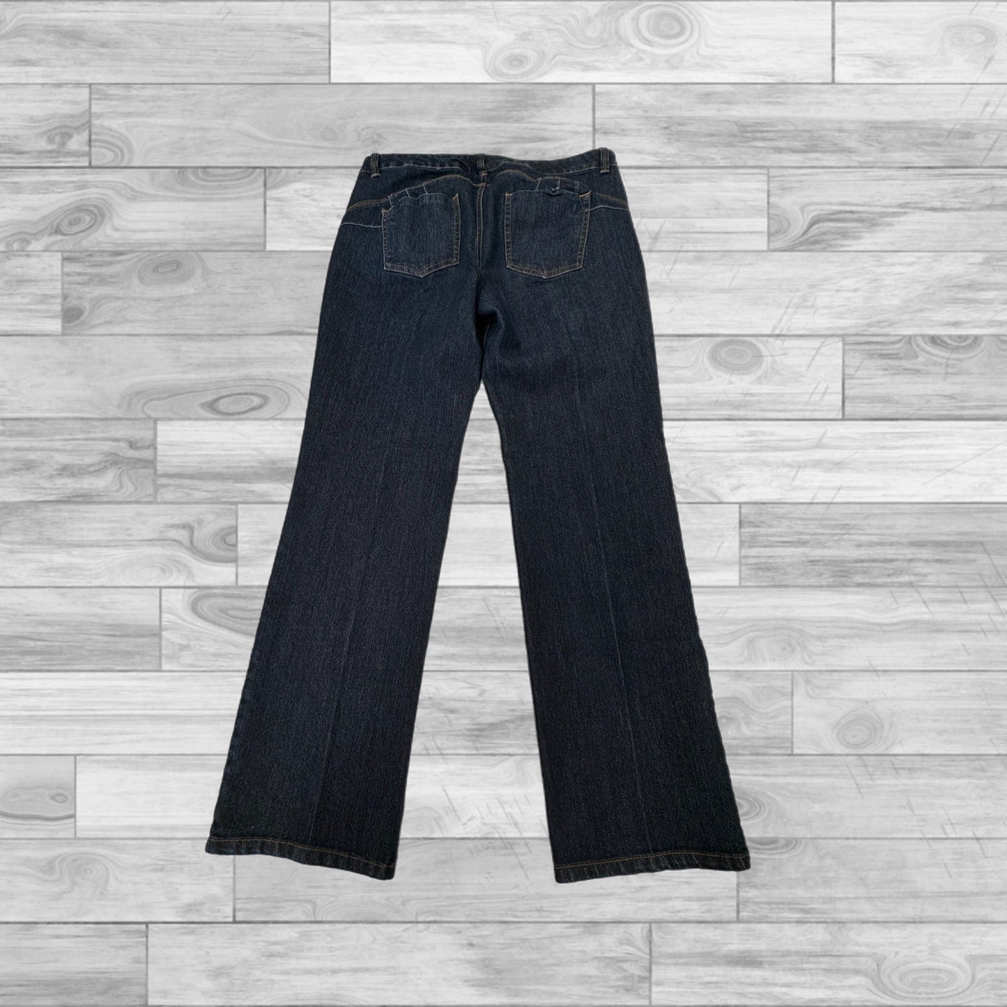 Jeans Straight By Nine West In Blue Denim, Size: 2