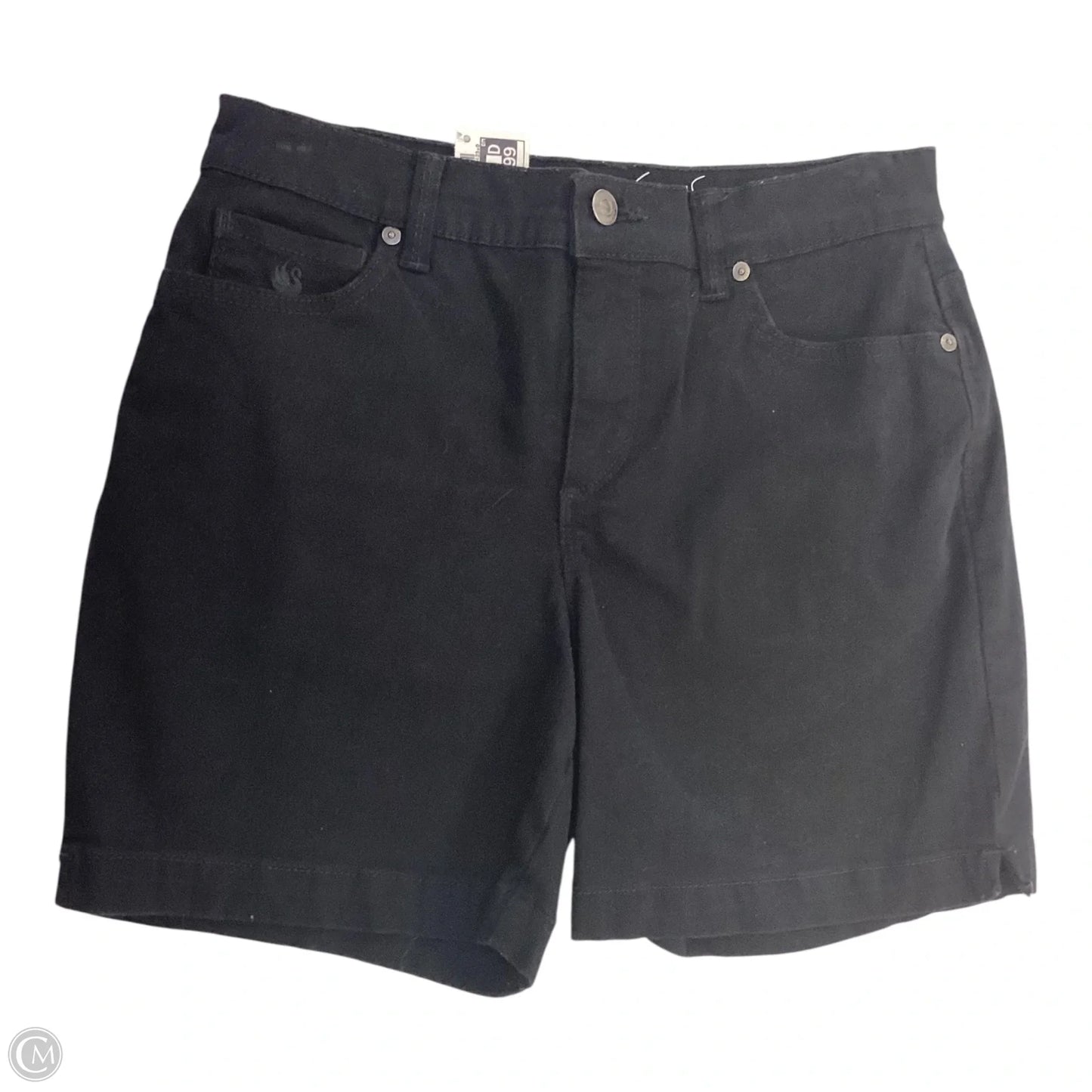 Shorts By Gloria Vanderbilt In Black, Size: 4petite