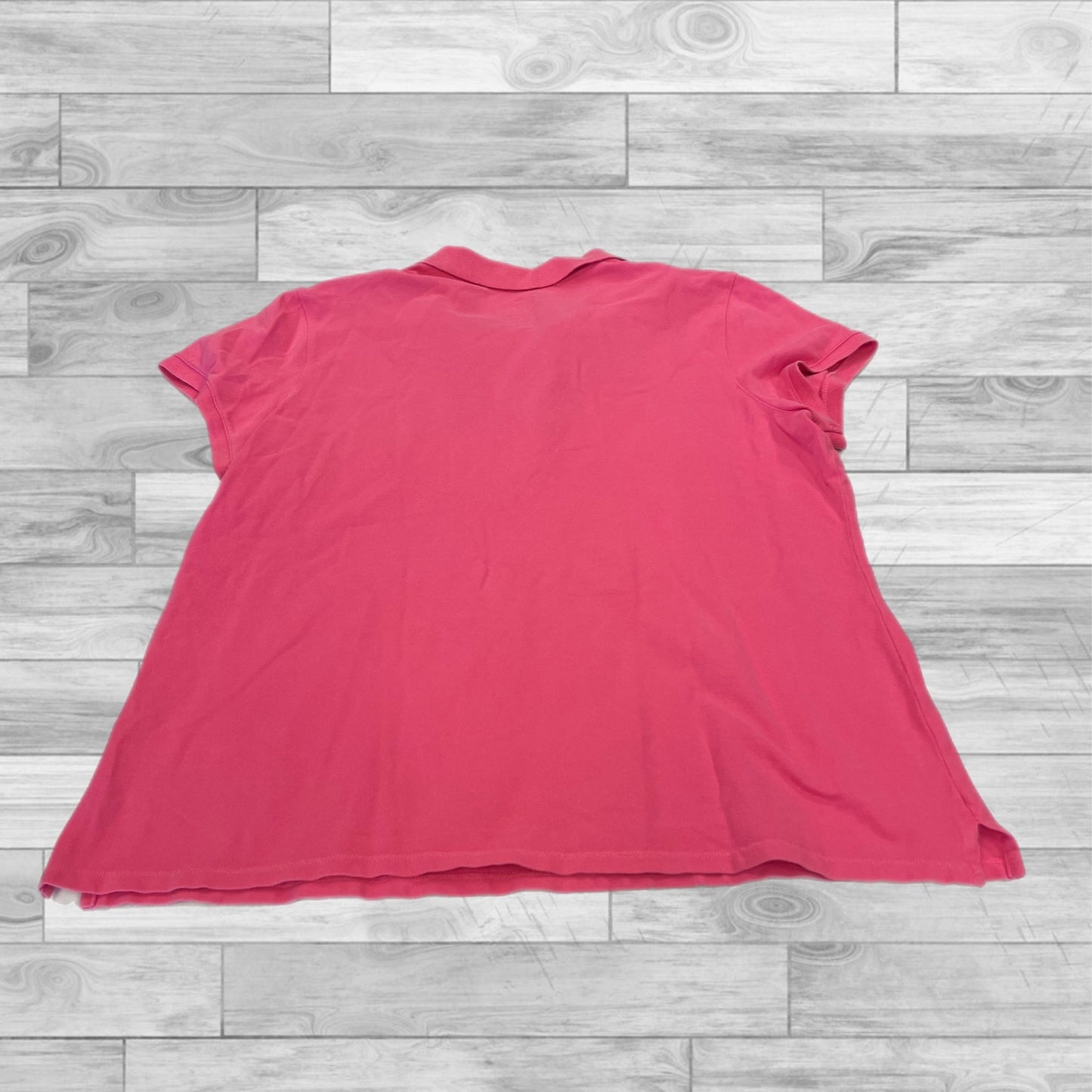 Top Short Sleeve By Izod In Pink, Size: 7