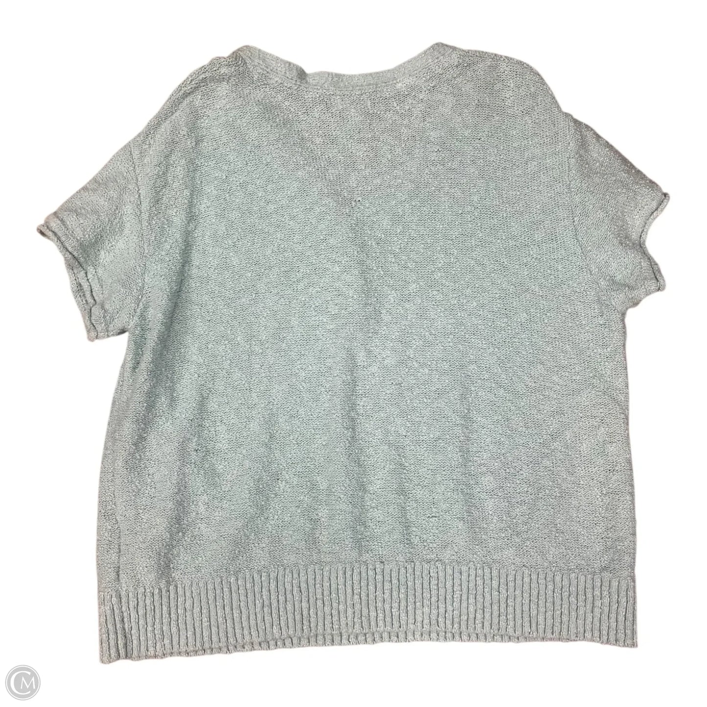 Top Short Sleeve By L.l. Bean In Blue, Size: Petite   Xl