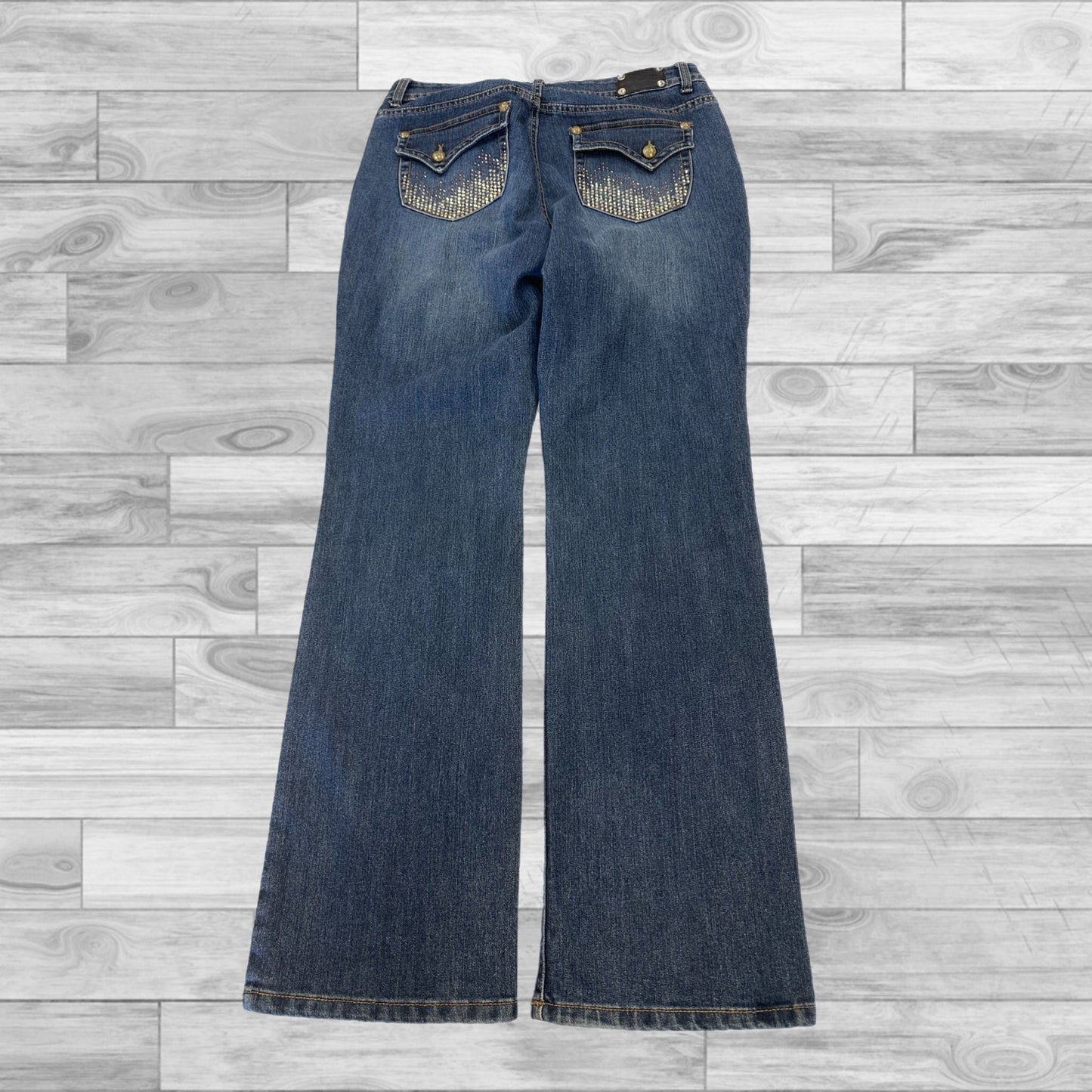 Jeans Straight By Style And Company In Denim Blue, Size: 12