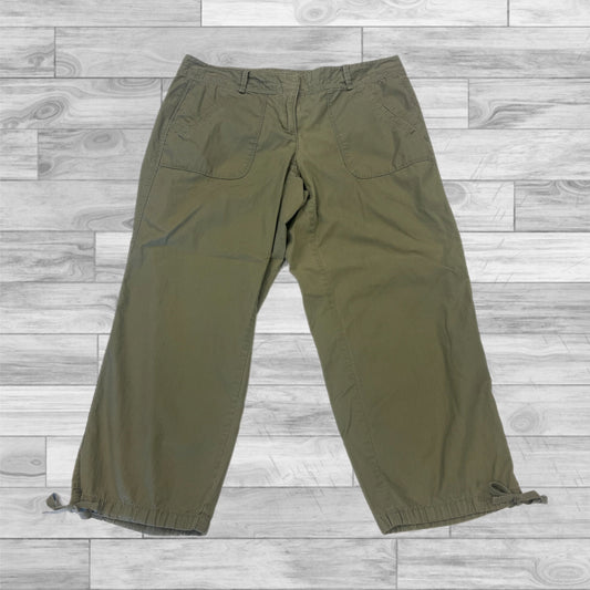 Capris By Loft In Green, Size: 4