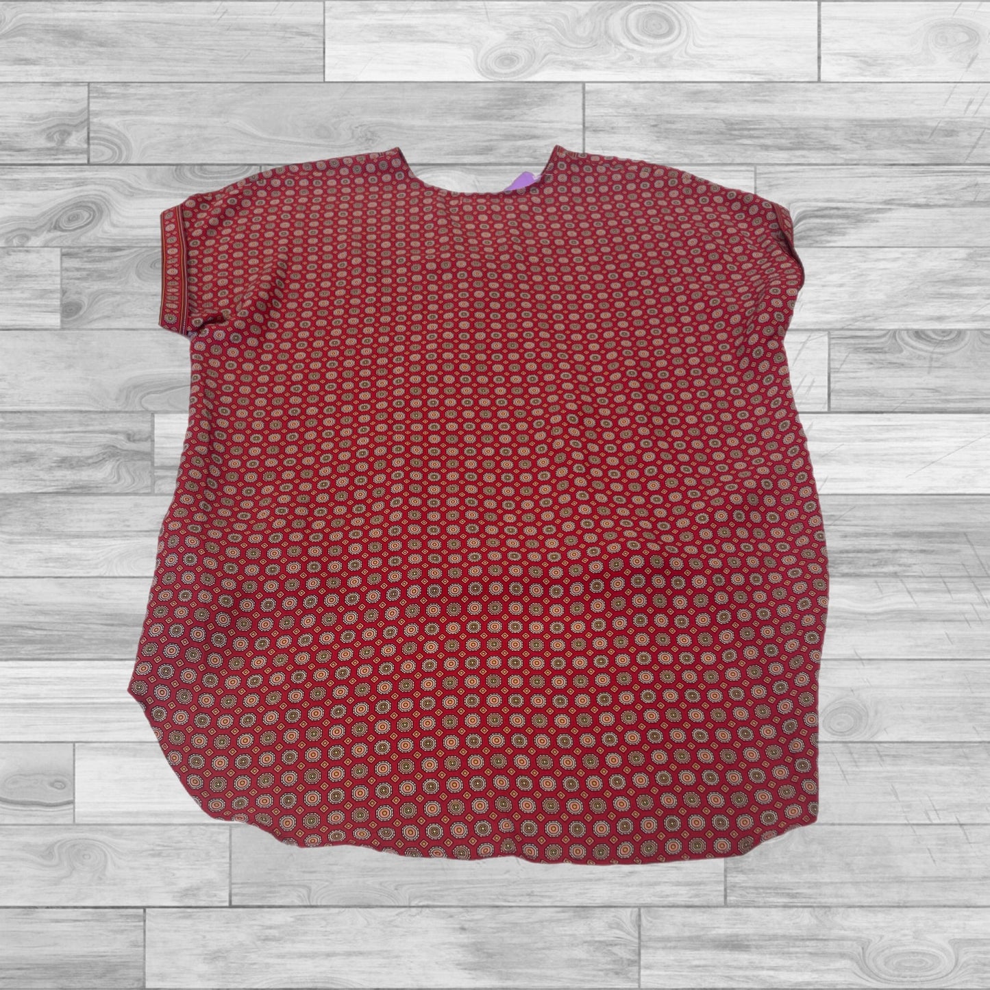 Red Top Short Sleeve Max Studio, Size S