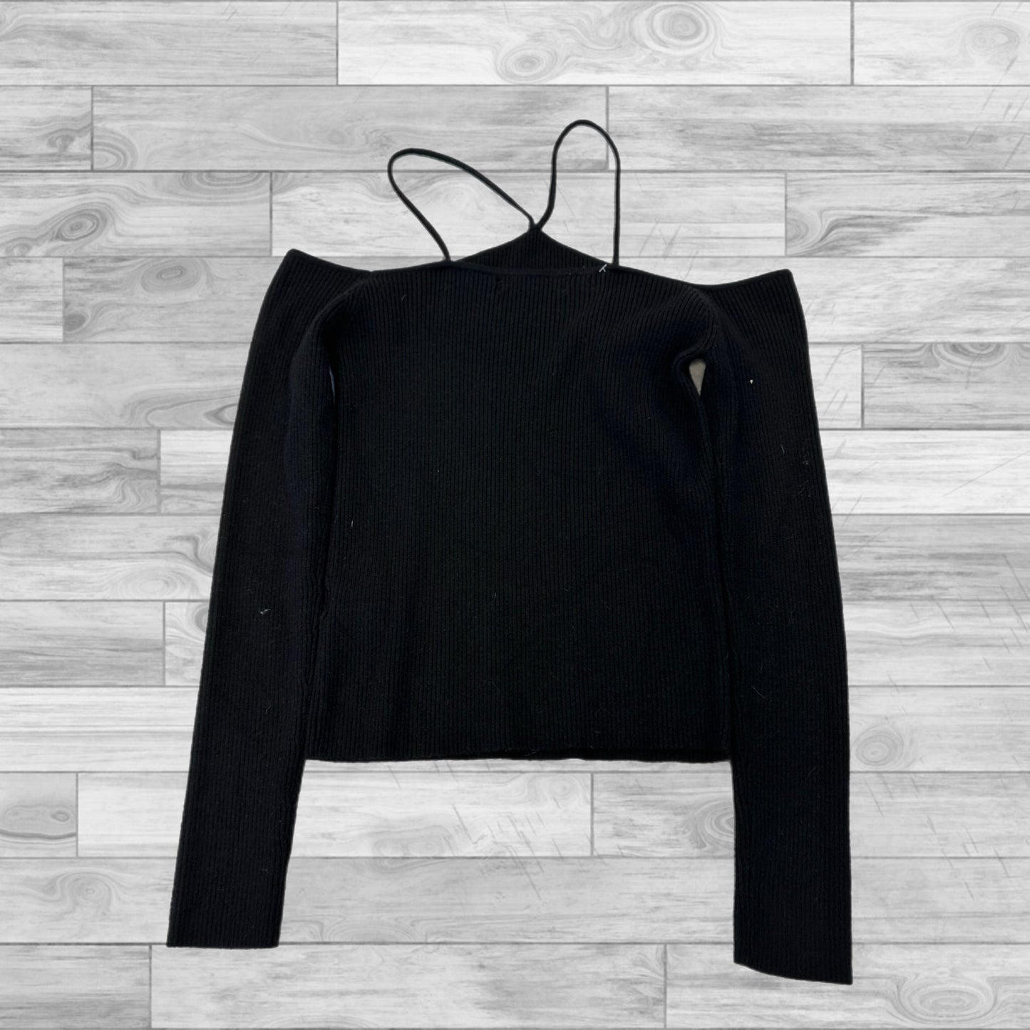 Top Long Sleeve By Clothes Mentor In Black, Size: S