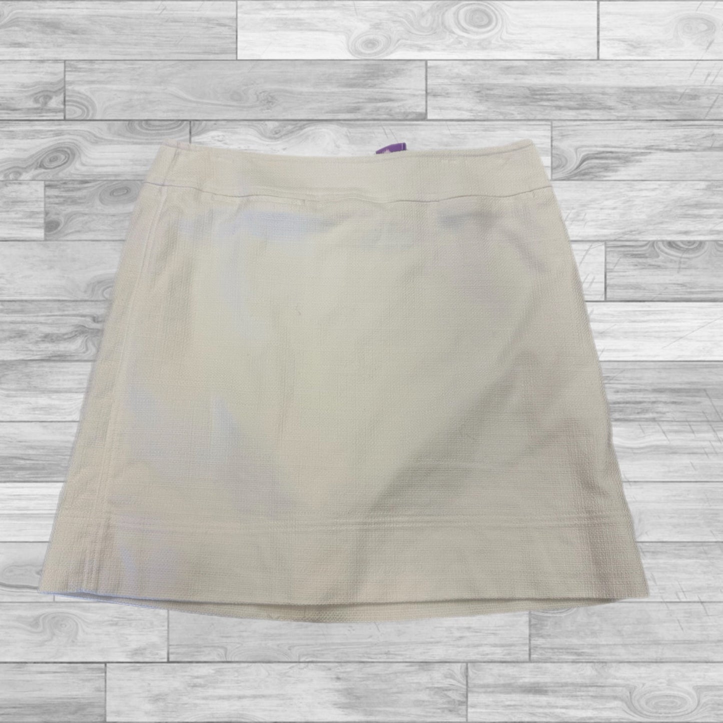 Skirt Mini & Short By Talbots In White, Size: 12