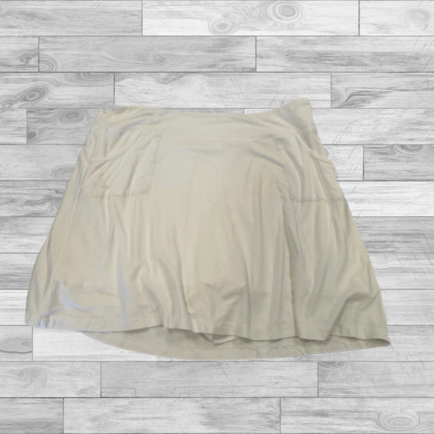 Skort By Fresh Produce In White, Size: M