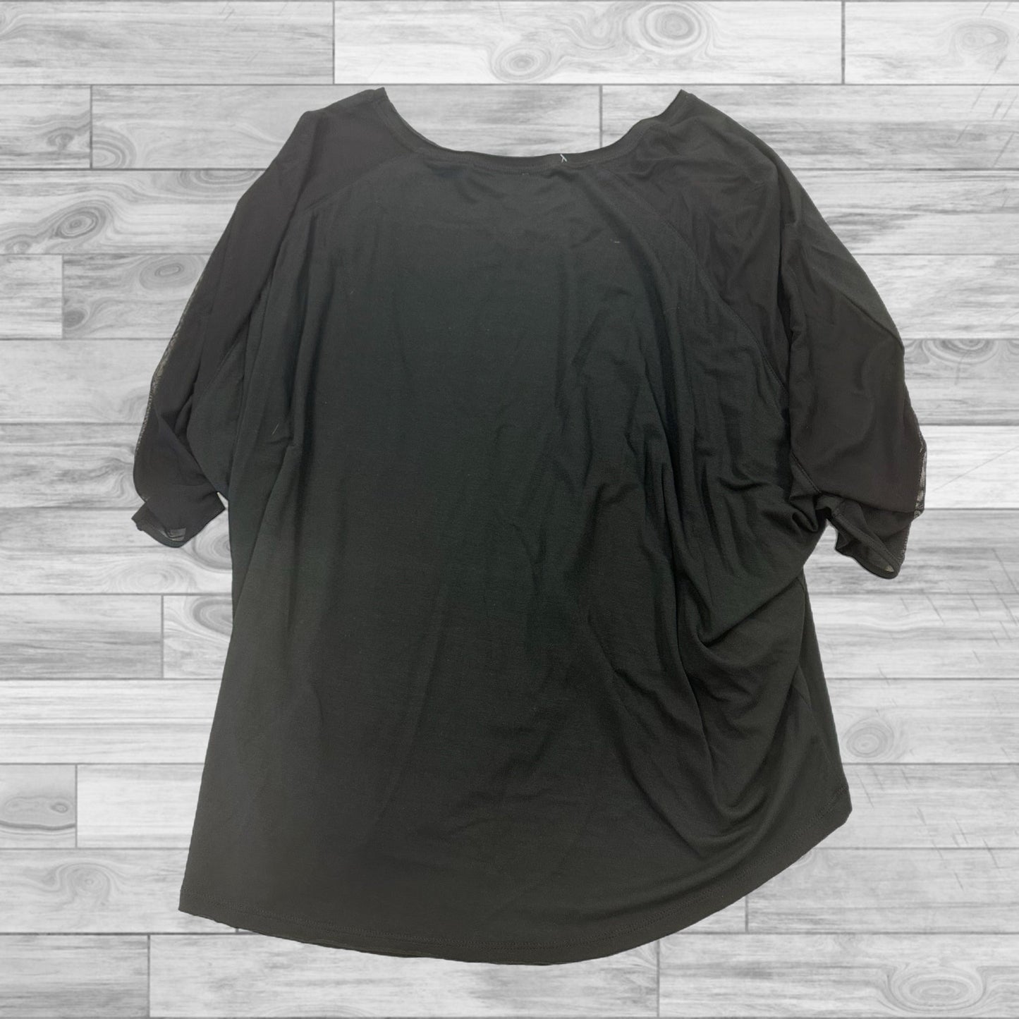 Top 3/4 Sleeve By Elie Tahari In Black, Size: Xl