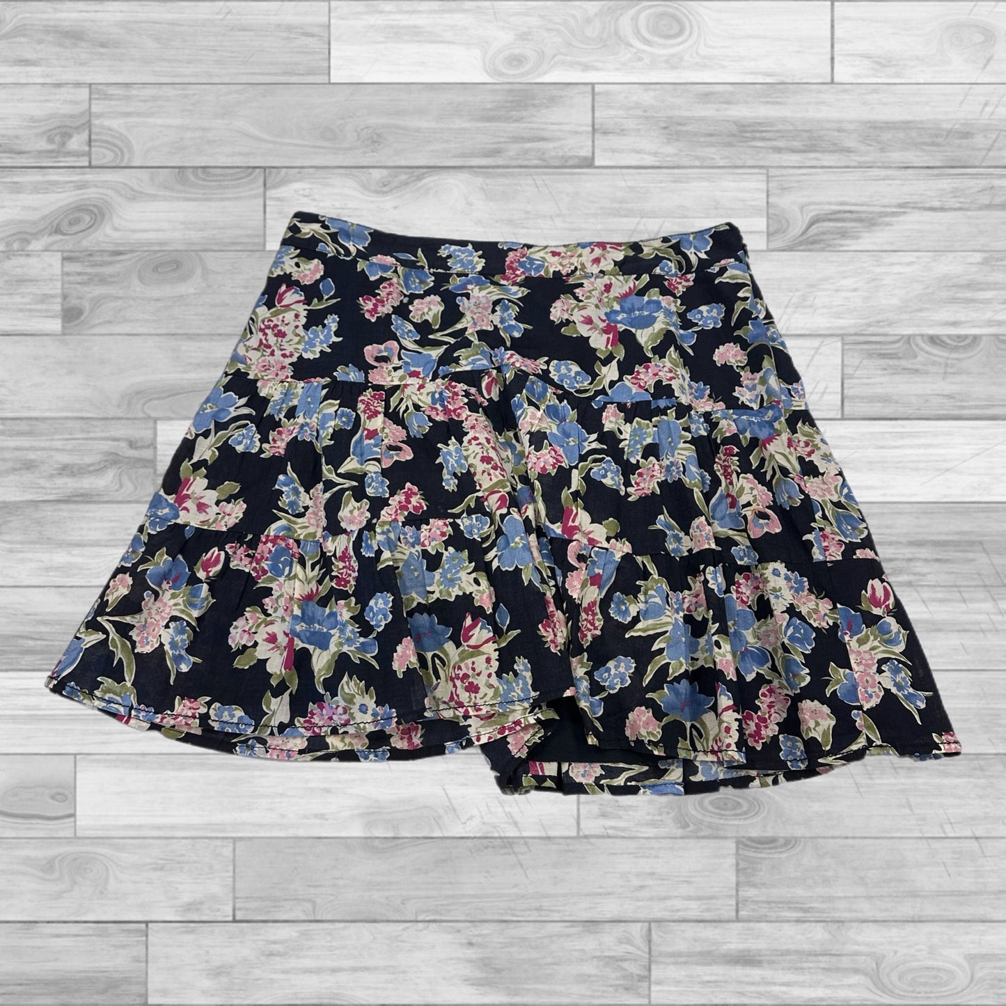 Skirt Mini & Short By Loft In Floral Print, Size: 8