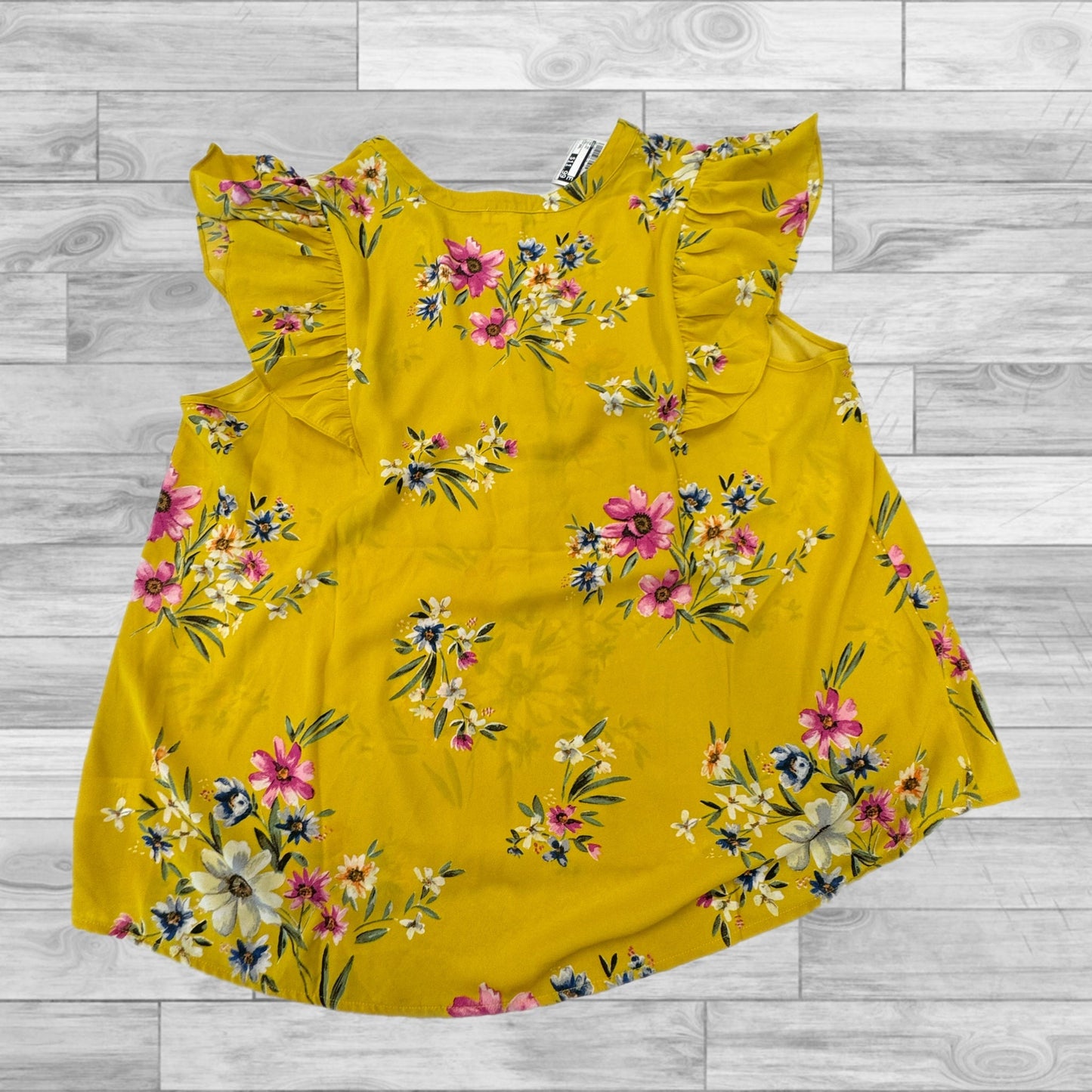 Yellow Top Short Sleeve Dr2, Size Xxl