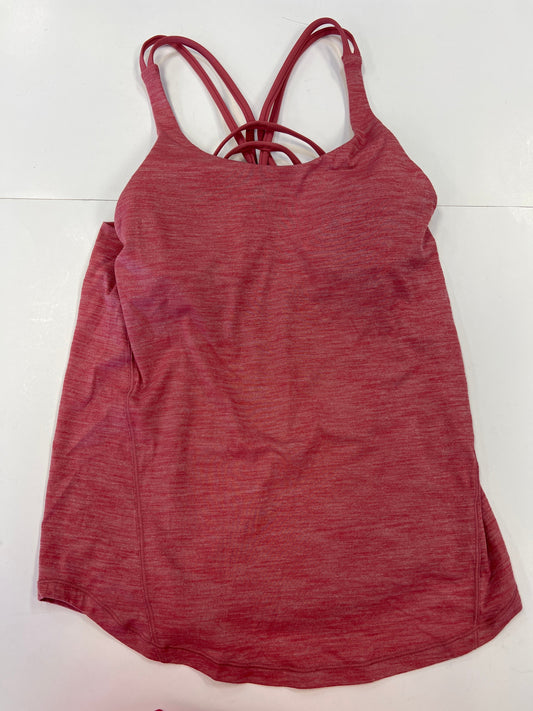 Pink Athletic Tank Top Lululemon, Size 6