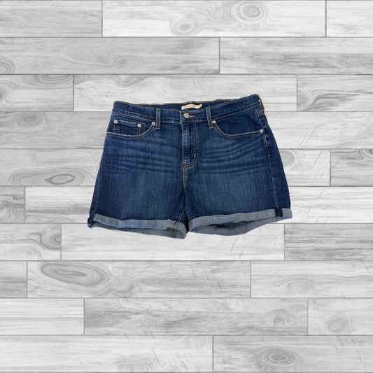 Blue Denim Shorts Levis, Size 14