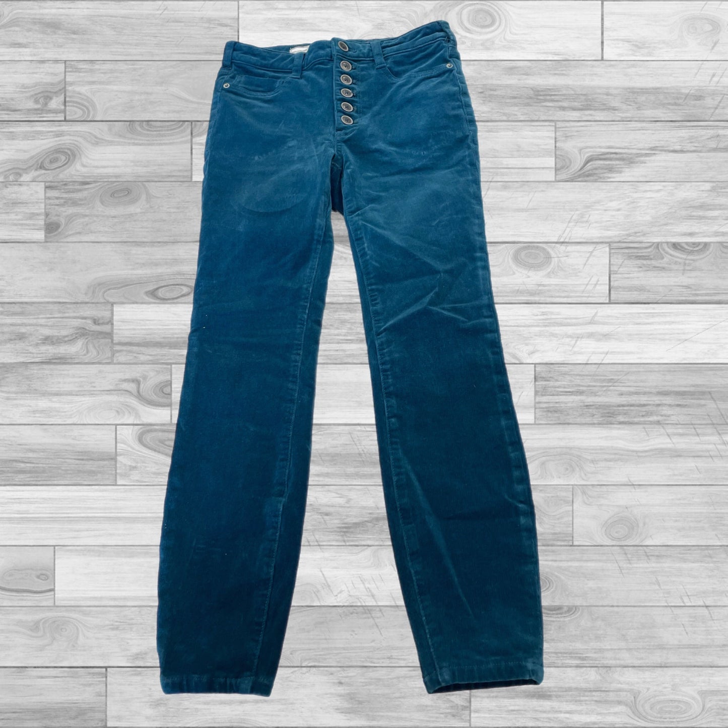 Pants Corduroy By Anthropologie In Teal, Size: 4