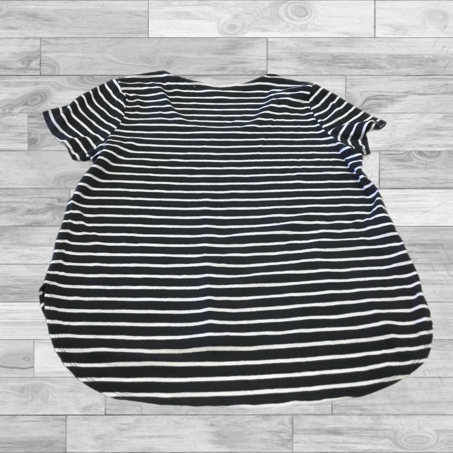 Top Short Sleeve Basic By Tommy Bahama In Black & White, Size: L