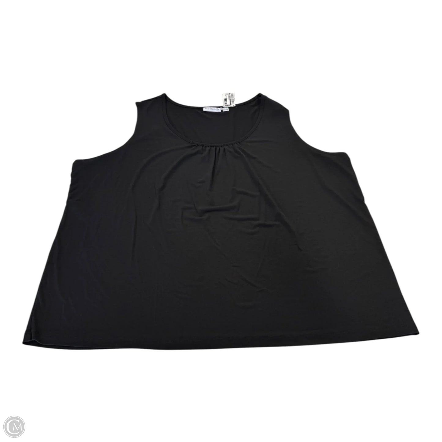 Top Sleeveless By Susan Graver In Grey, Size: 3x