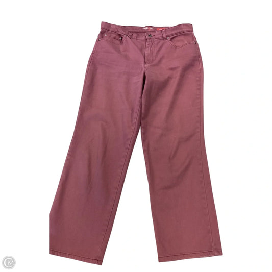 Pants Other By Style And Company In Maroon, Size: 12