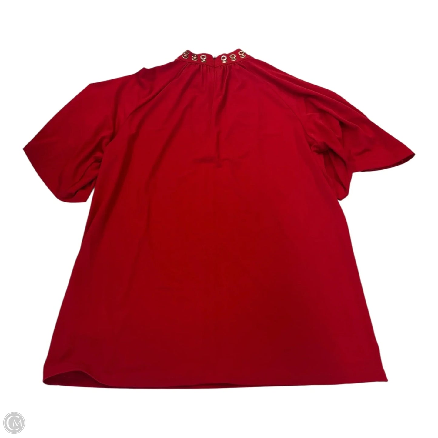 Top Short Sleeve By Michael By Michael Kors In Red, Size: S