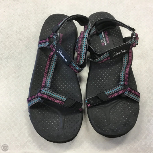 Sandals Flats By Skechers In Multi-colored, Size: 8