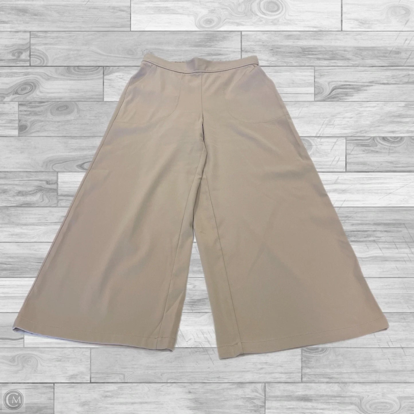 Pants Wide Leg By Max Studio In Tan, Size: M