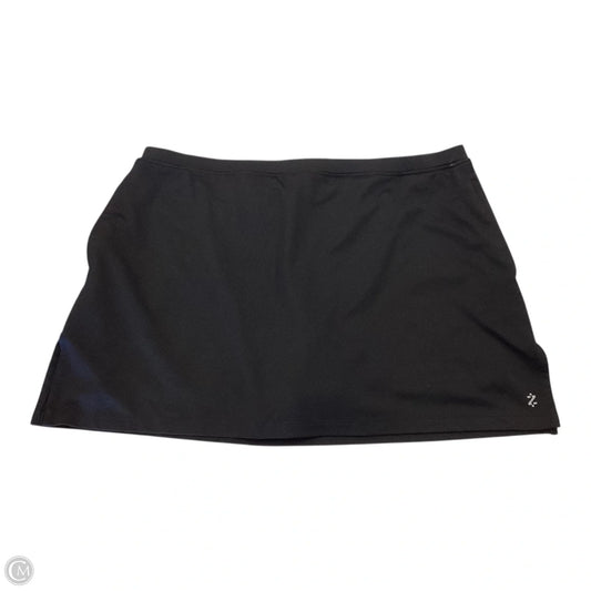 Athletic Skort By Izod In Black, Size: L