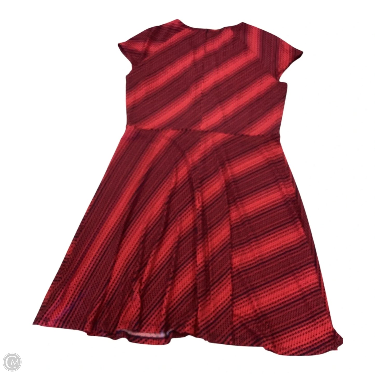 Dress Casual Short By Michael By Michael Kors In Blue & Red, Size: L