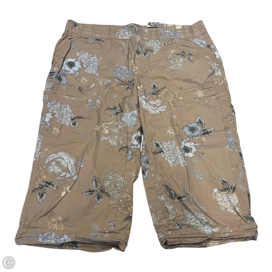 Pants Cargo & Utility By Democracy In Floral Print, Size: 12