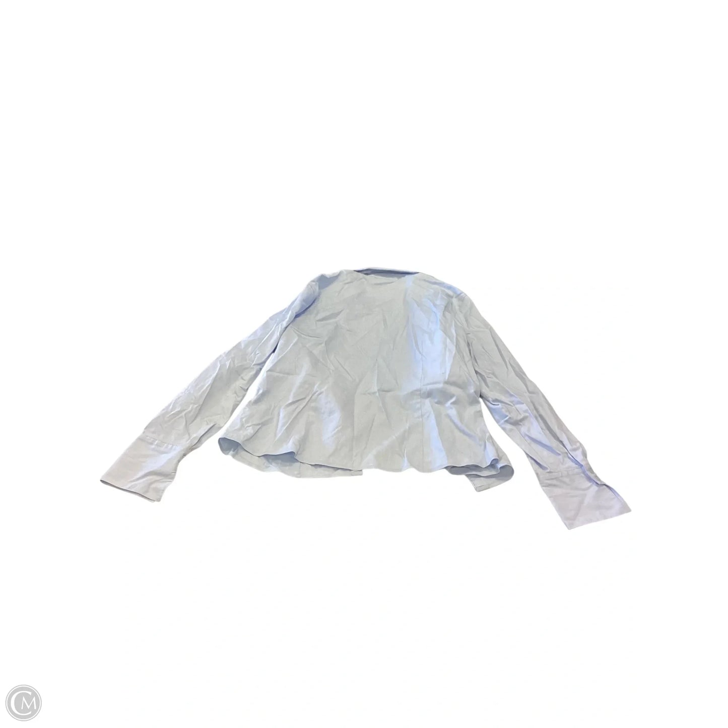 Top Long Sleeve By Calvin Klein In Blue, Size: L