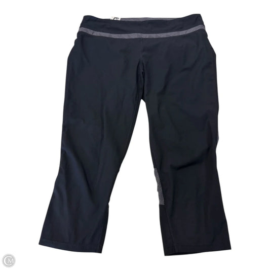 Athletic Capris By Tangerine In Black, Size: L