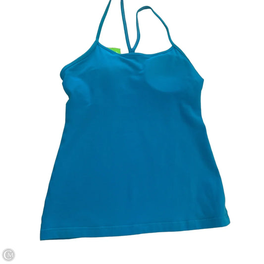 Athletic Tank Top By Lululemon In Blue, Size: M