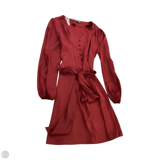 Dress Casual Short By Prettygarden In Red, Size: L