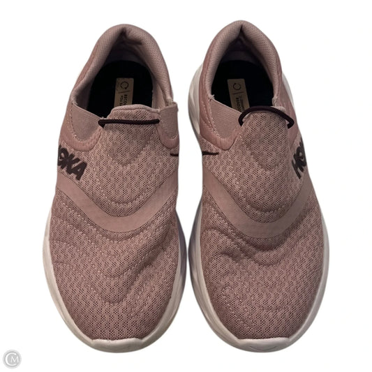 Shoes Sneakers By Hoka In Pink, Size: 8