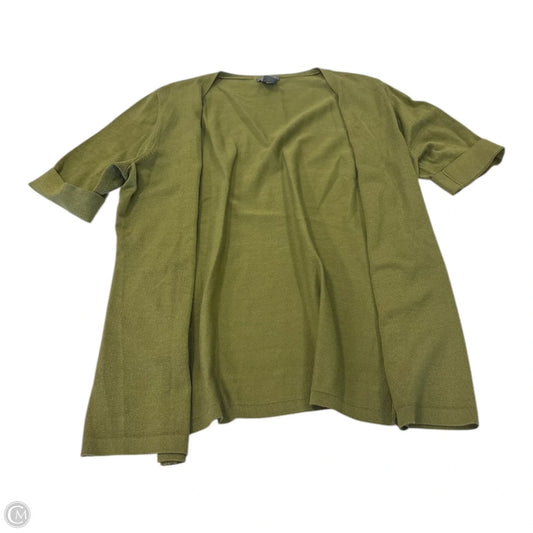 Cardigan By Ann Taylor In Green, Size: M