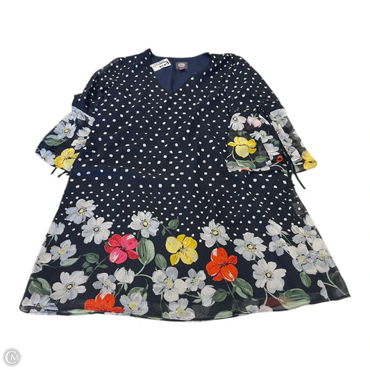 Dress Casual Short By Vince Camuto In Floral Print, Size: 10