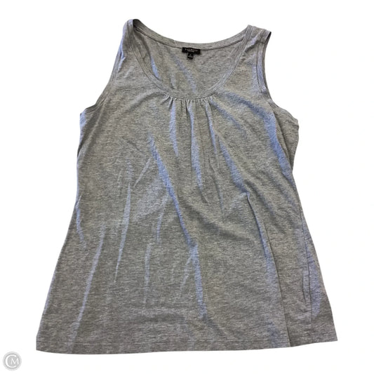 Tank Top By Talbots In Grey, Size: L