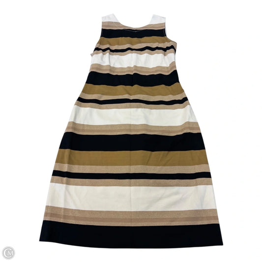 Dress Work By Banana Republic In Striped Pattern, Size: 8