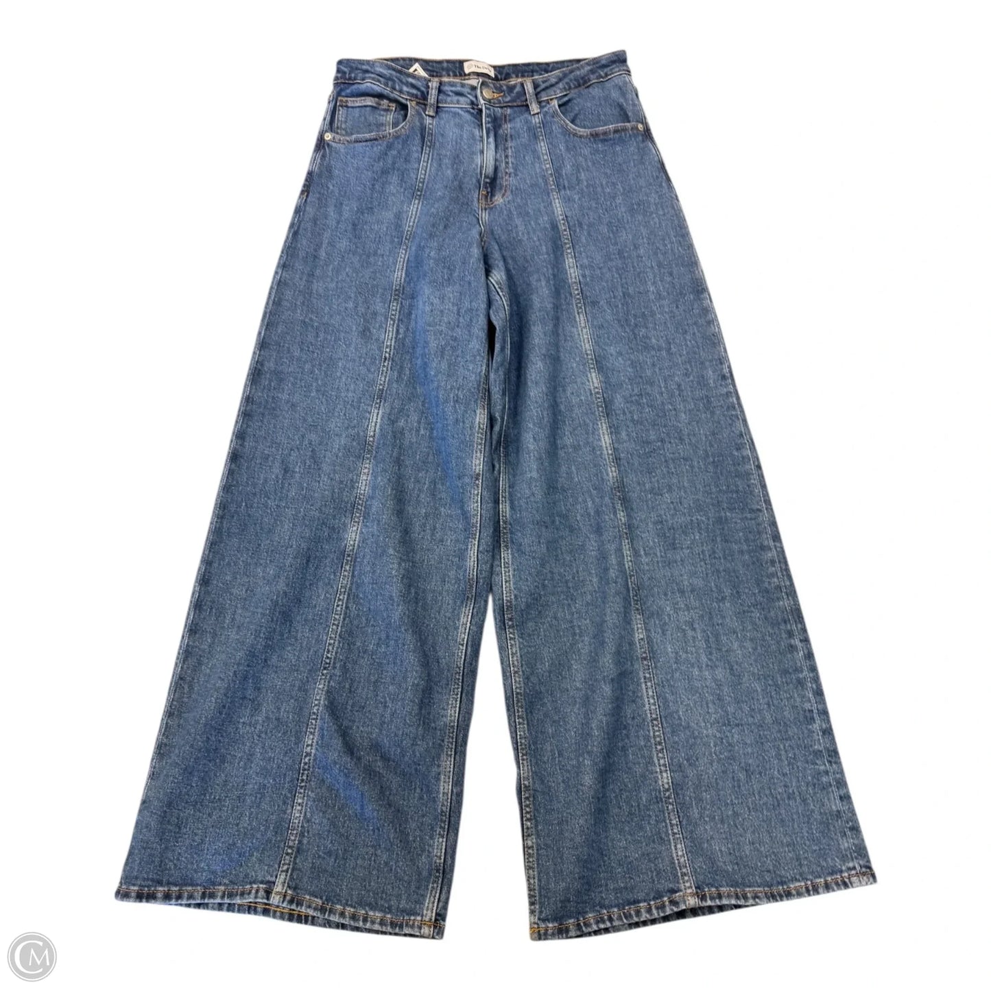 Jeans Wide Leg By The Drop In Navy, Size: 30