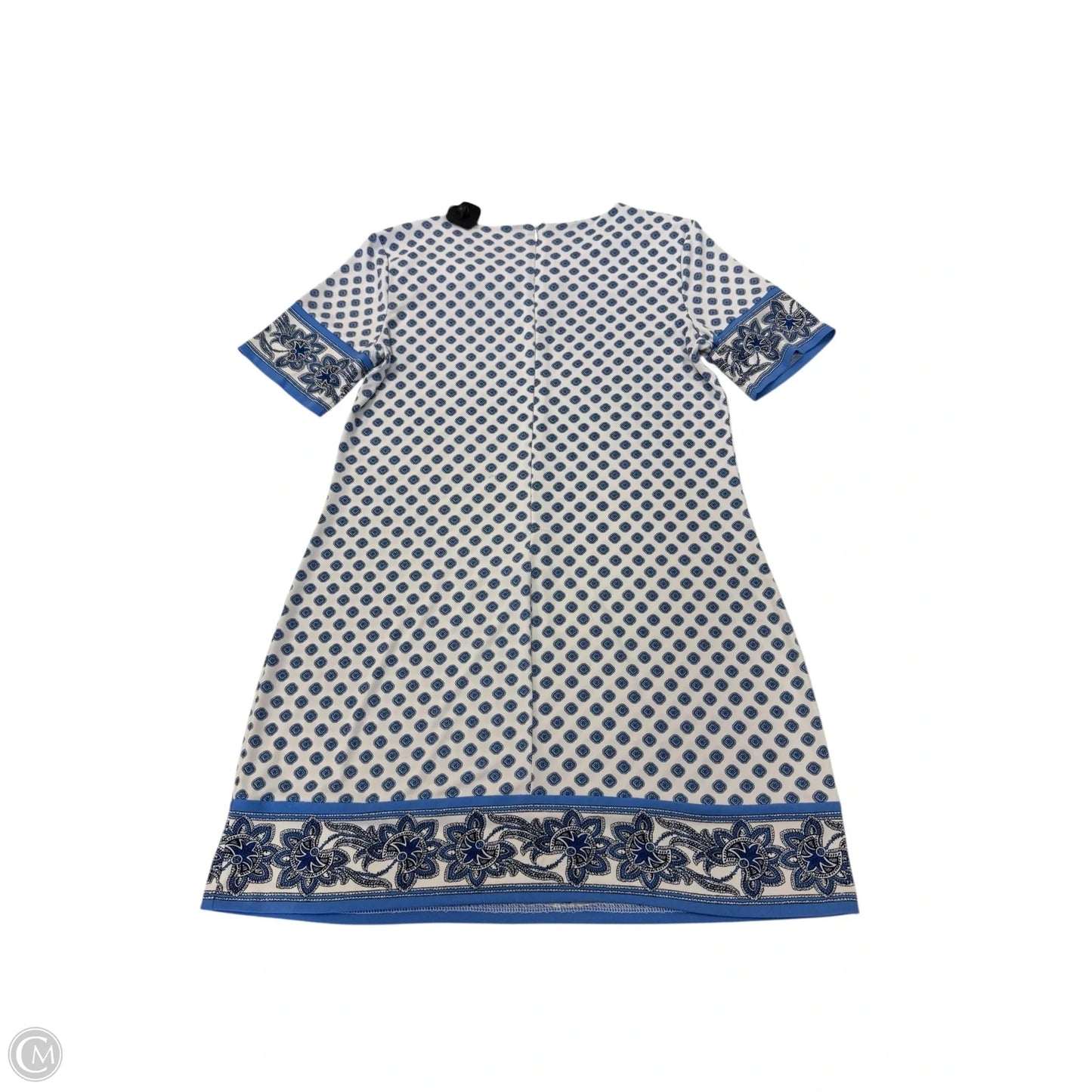 Dress Casual Short By Michael By Michael Kors In Blue & White, Size: M