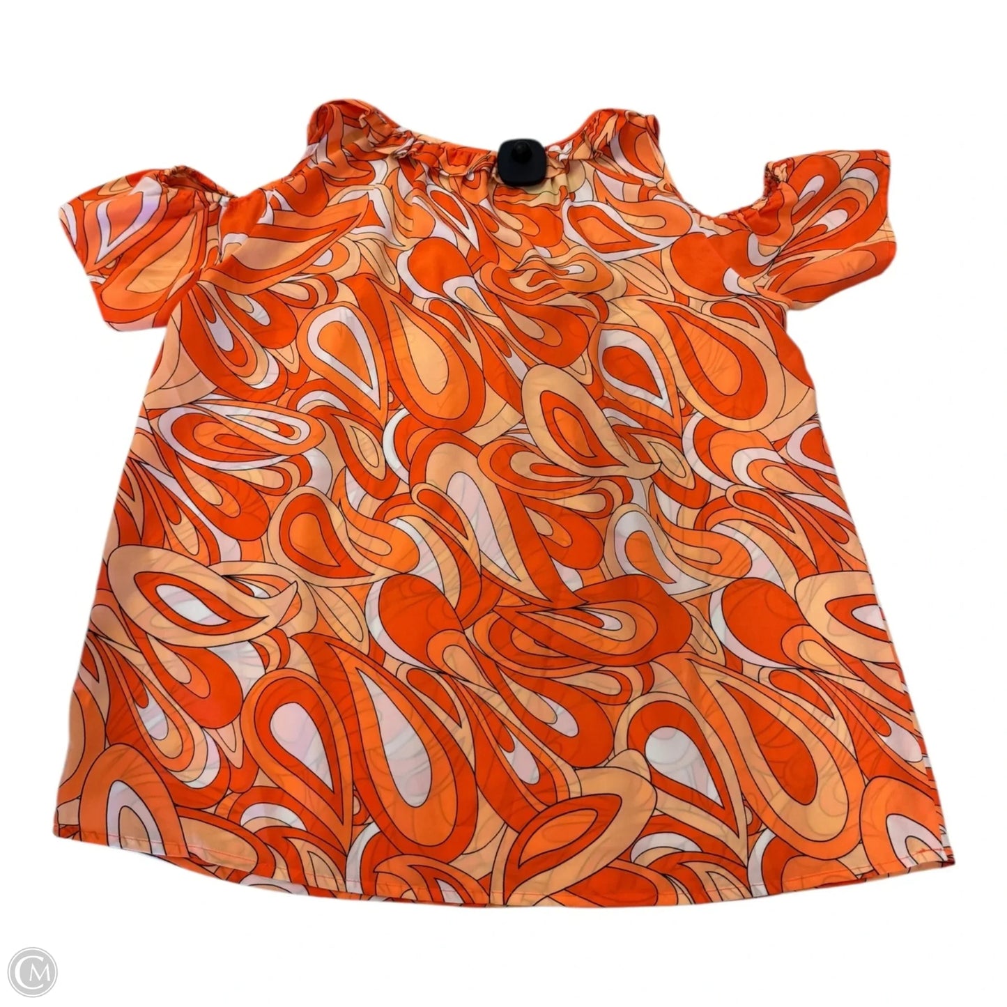 Top Sleeveless By Michael By Michael Kors In Orange, Size: M