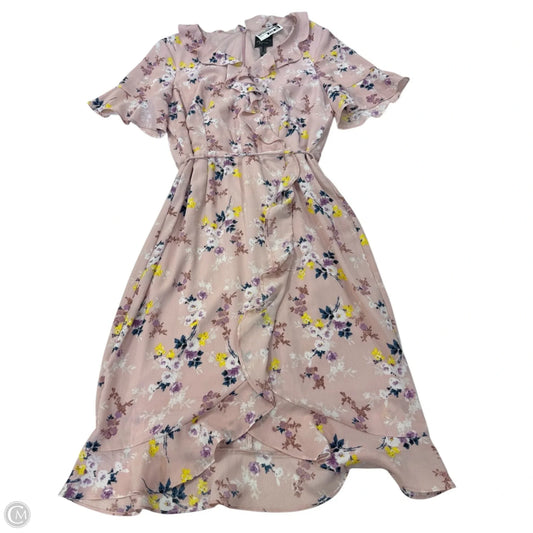 Dress Casual Short By Clothes Mentor In Pink, Size: M