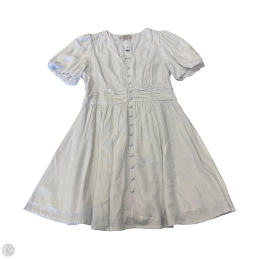 Dress Casual Short By Loft In White, Size: M