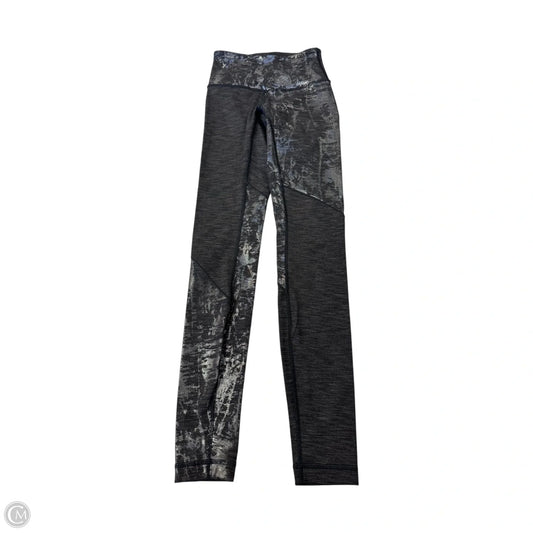 Athletic Leggings By Lululemon In Grey, Size: 2