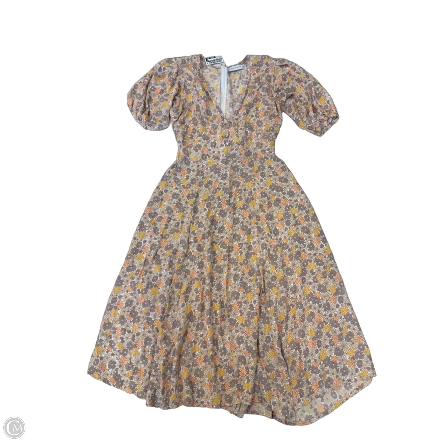 Dress Casual Maxi By Faithfull The Brand In Floral Print, Size: 6