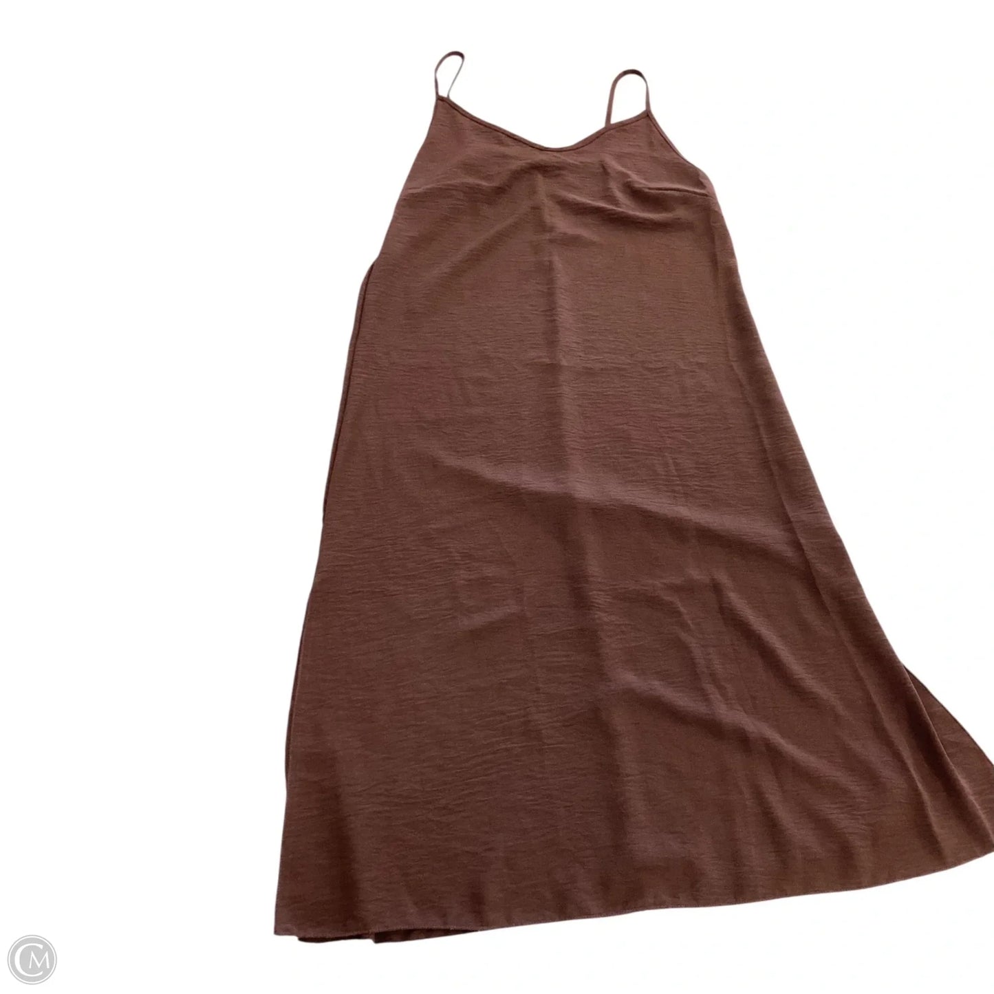 Dress Casual Maxi By See You Monday In Brown, Size: L