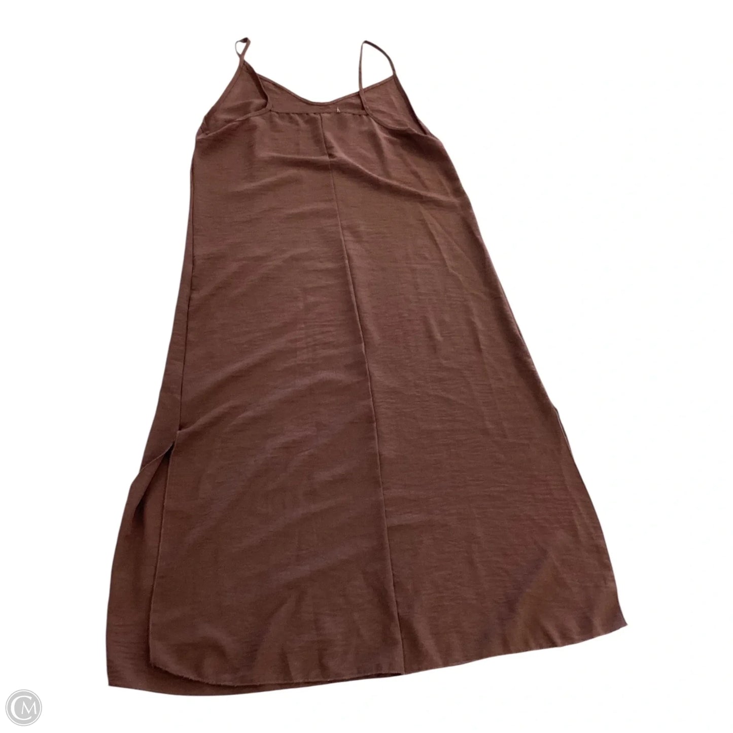 Dress Casual Maxi By See You Monday In Brown, Size: L
