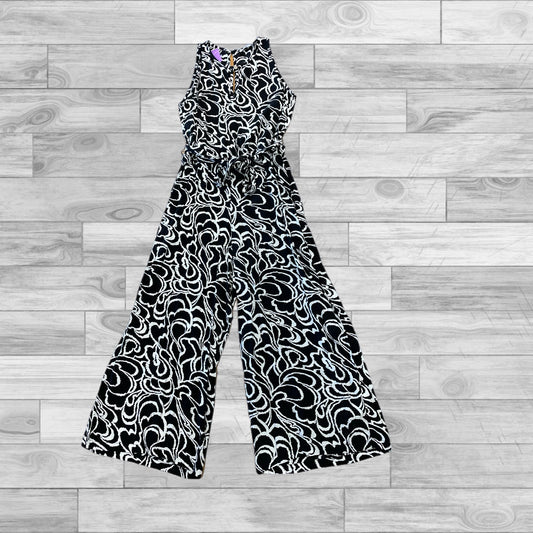 Black & White Jumpsuit Loft, Size M