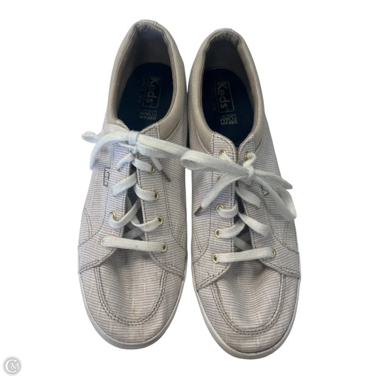 Shoes Sneakers By Keds In Cream, Size: 9